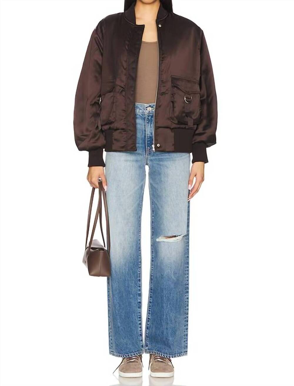 NEW SLVRLAKE grace jeans in heavy hitter